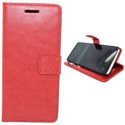 Samsung Galaxy S8 Plus - Leather Case/Wallet + Touch & Pen