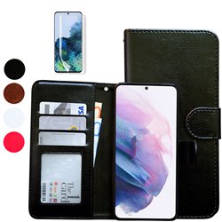 Samsung Galaxy S21 - PU Leather Wallet Case