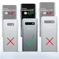 Samsung Galaxy S10 - Läderfodral / Skydd