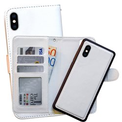 iPhone X/Xs - Plånboksfodral / Magnet Skal + 3 i 1 Paket