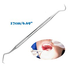 Dental Probe Set - Stainless Steel - teeth tooth pick scraper mirror