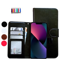 iPhone 13 - PU Leather Wallet Case