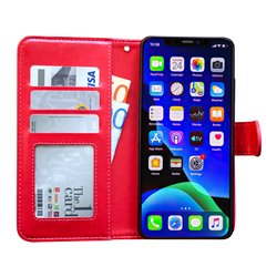 iPhone 13 Pro - PU Leather Wallet Case