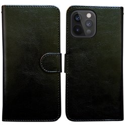 iPhone 13 Pro Max - PU Leather Wallet Case