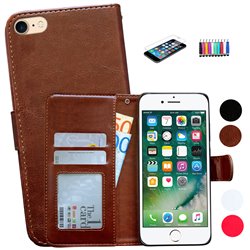 iPhone 5/5s - Wallet Case + 3 i 1 Kit