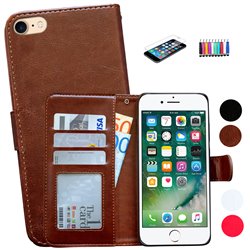 iPhone 6 / 6S - Wallet Case + 3 i 1 Kit