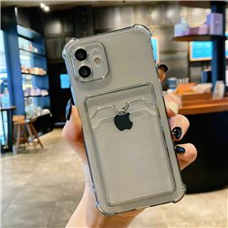 iPhone 11 - Card case Protection Transparent