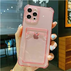 iPhone 13 Pro Max - Card case Protection Transparent