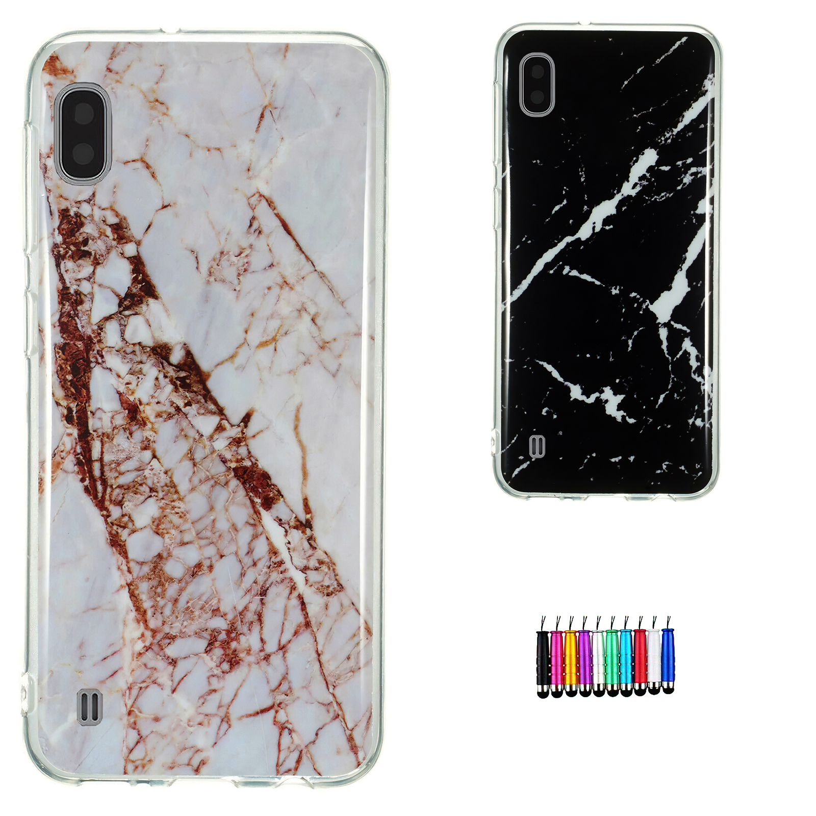 Samsung Galaxy A10 - Case Protection Marble + Touch