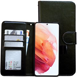 Samsung Galaxy S21 FE - PU Leather Wallet Case