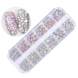 Nail Accessories Crystal Diamond Gem 3D Shiny Nail Art Decoration
