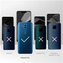 Huawei Mate 20 Lite - Nahkakotelo / Suoja