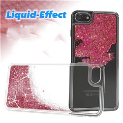 iPhone 7 - Moving Glitter 3D Bling Kuori / Suoja