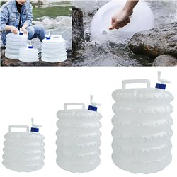 5/10/15L Collapsible Camping Emergency Water Storage Container Bag