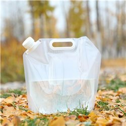 5/10L Collapsible Camping Emergency Water Storage Container Bag