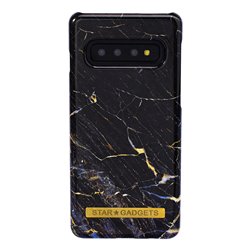 Samsung Galaxy S10 - Skal / Skydd / Blommor / Marmor