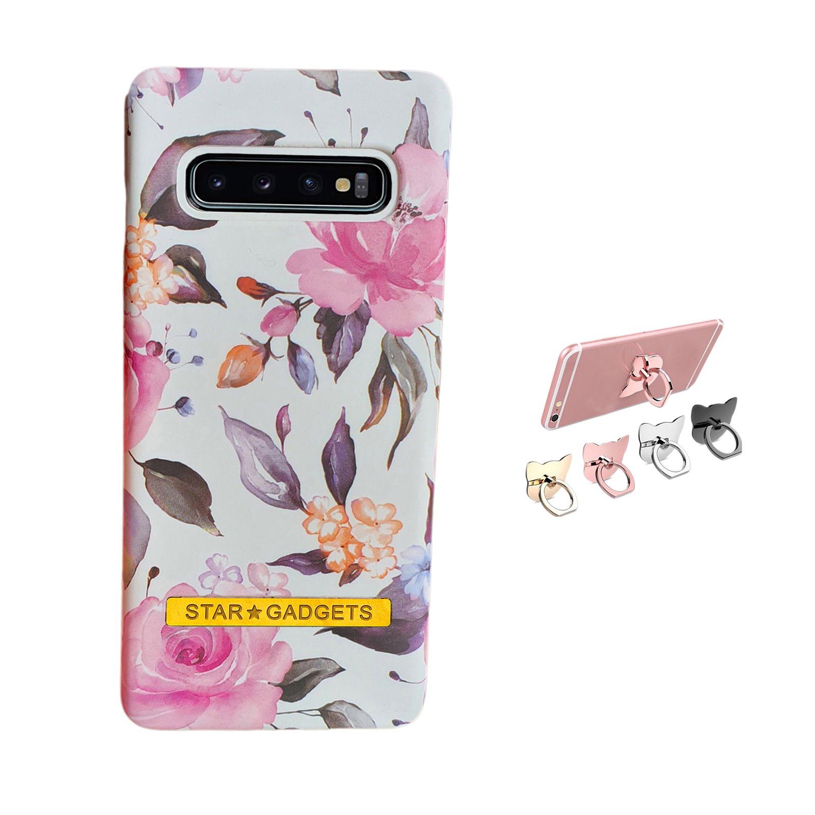 Samsung Galaxy S10 - Case Protection Rose