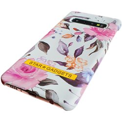 Samsung Galaxy S10 - Cover / Beskyttelse Rose