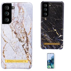 Samsung Galaxy S21 - Cover / Beskyttelse Marble