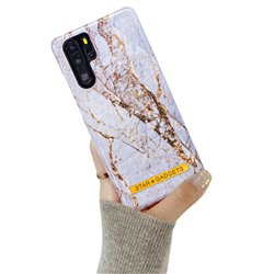Huawei P30 Pro - Case Protection Flowers / Marble