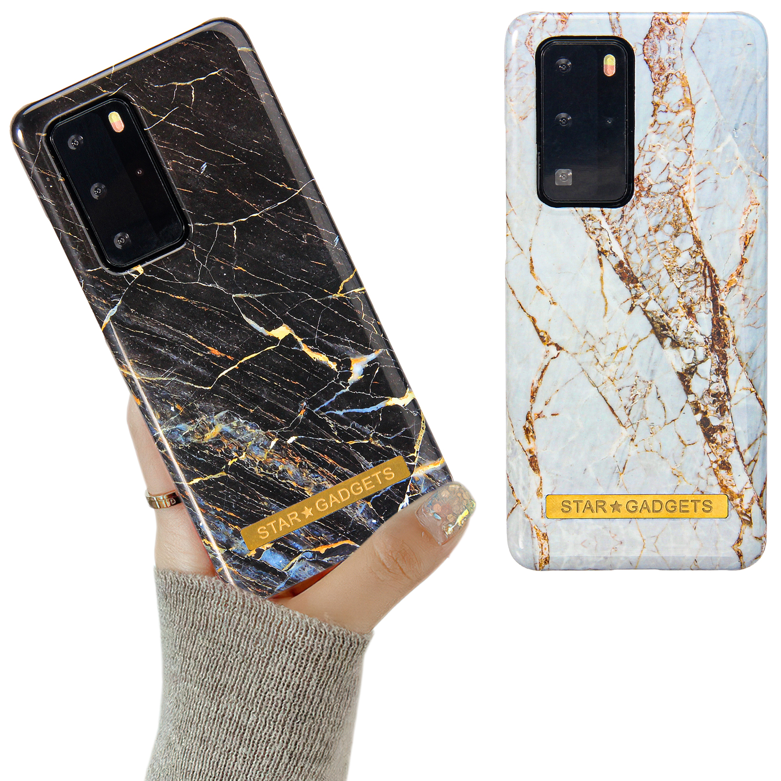 Huawei P40 Pro - Cover / Beskyttelse Marble