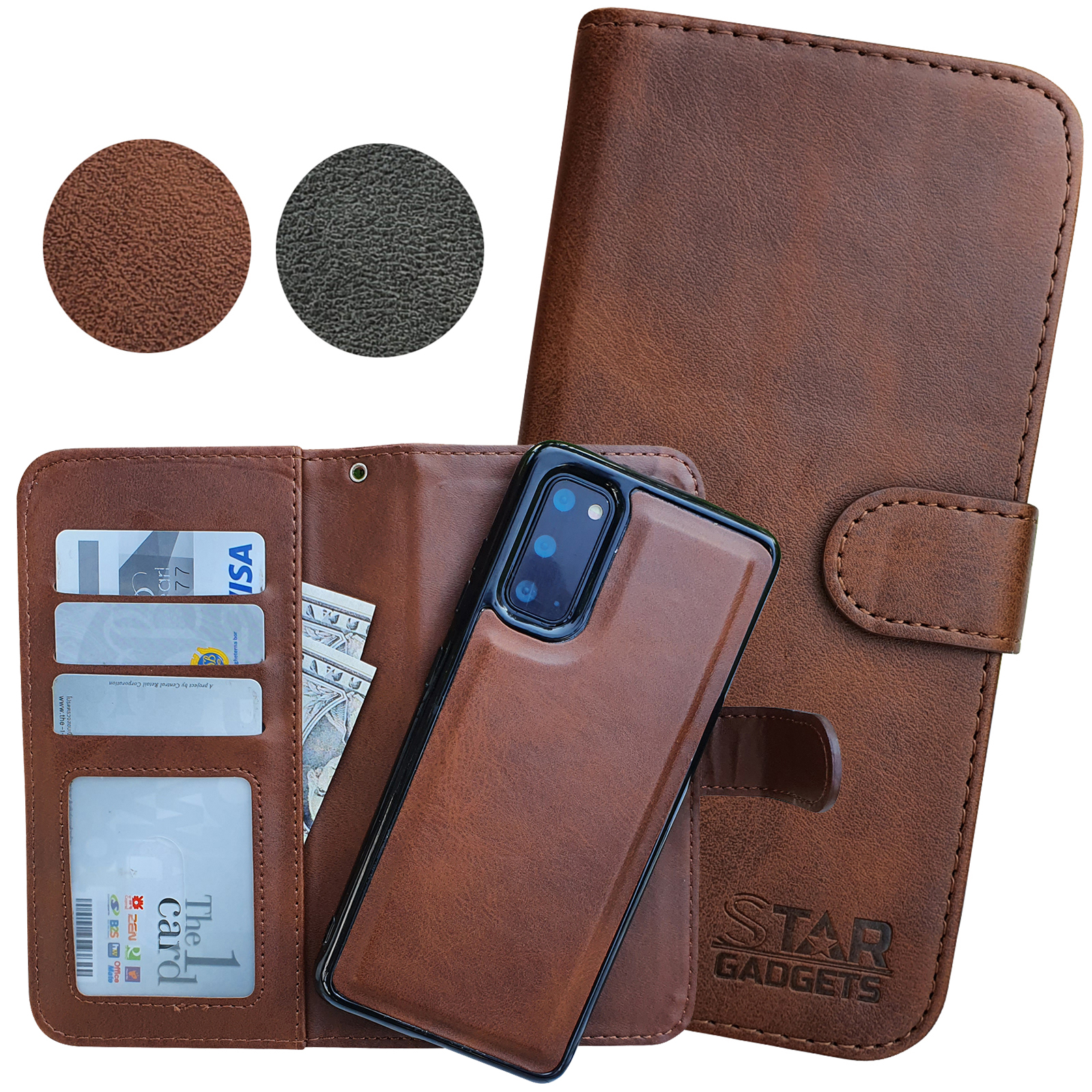 Samsung Galaxy S20 - PU Leather Wallet Case