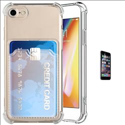 iPhone 7/8/SE (2020 & 2022) - Card Case Protection Transparent