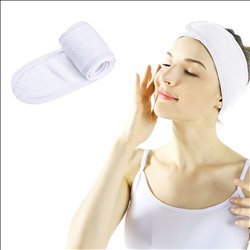 Adjustable Elastic Makeup Hair Band Facial Headband Shower