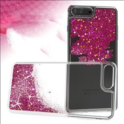 iPhone 6 Plus / 6S Plus - Flytande Glitter 3D Bling Skal Case